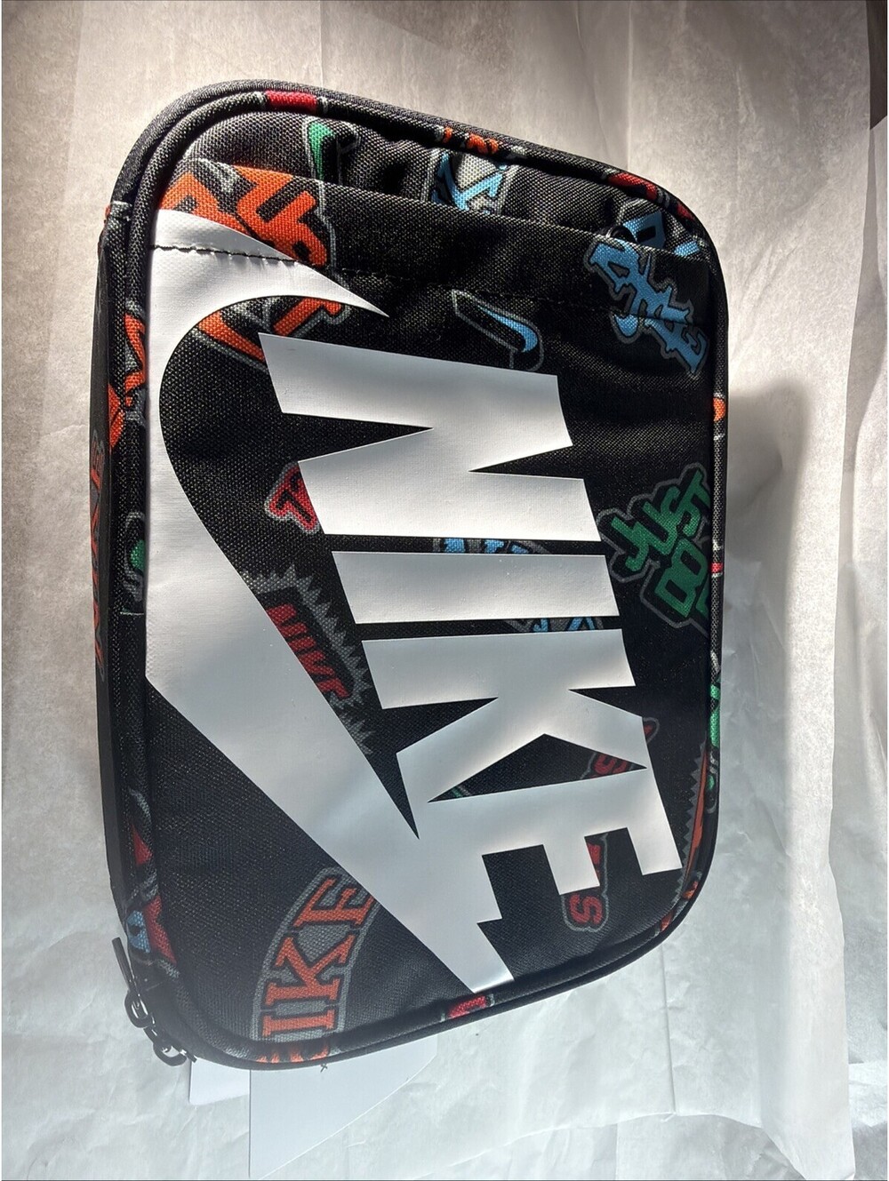 Nike Futura Fuel Pack Lunch Box Insulated Bag Black Light Photo Blue 9A2744 K6F